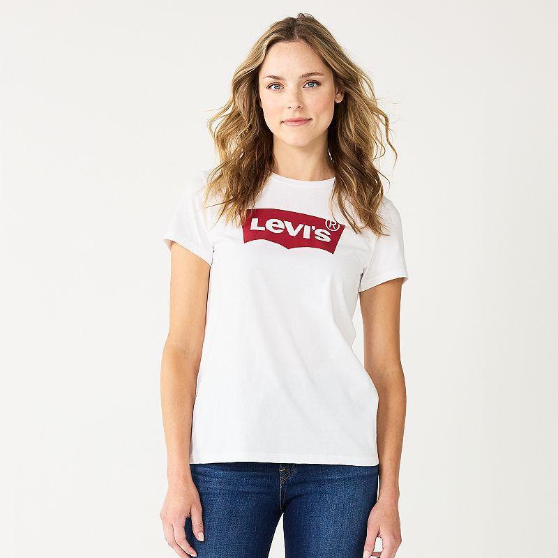 Womens Levis Logo Perfect Tee Product Image