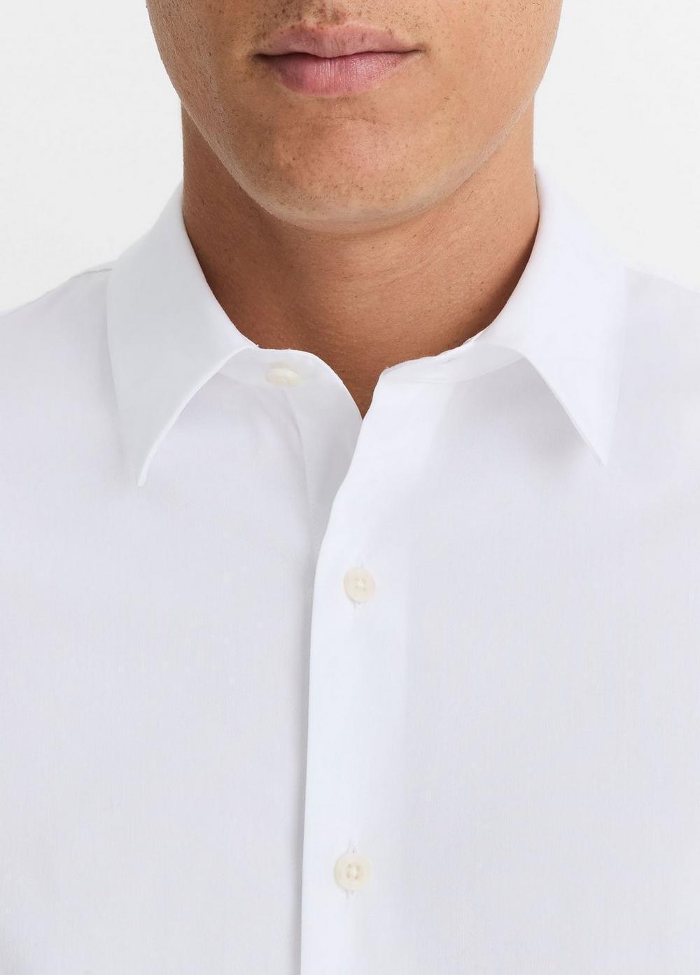 Stretch-Cotton Poplin Shirt Product Image