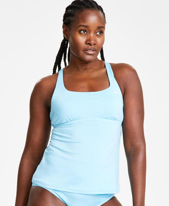 Nike Womens Essential Square Neck Racerback Tankini Top Product Image