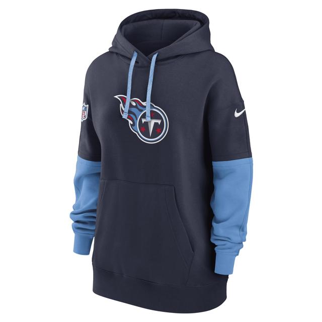 Tennessee Titans Sideline Essential Women's Nike NFL Pullover Hoodie Product Image