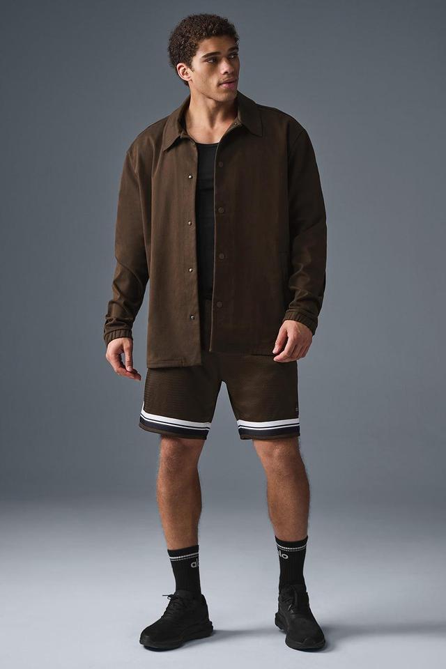 Edition Sueded Jacket - Espresso Male Product Image