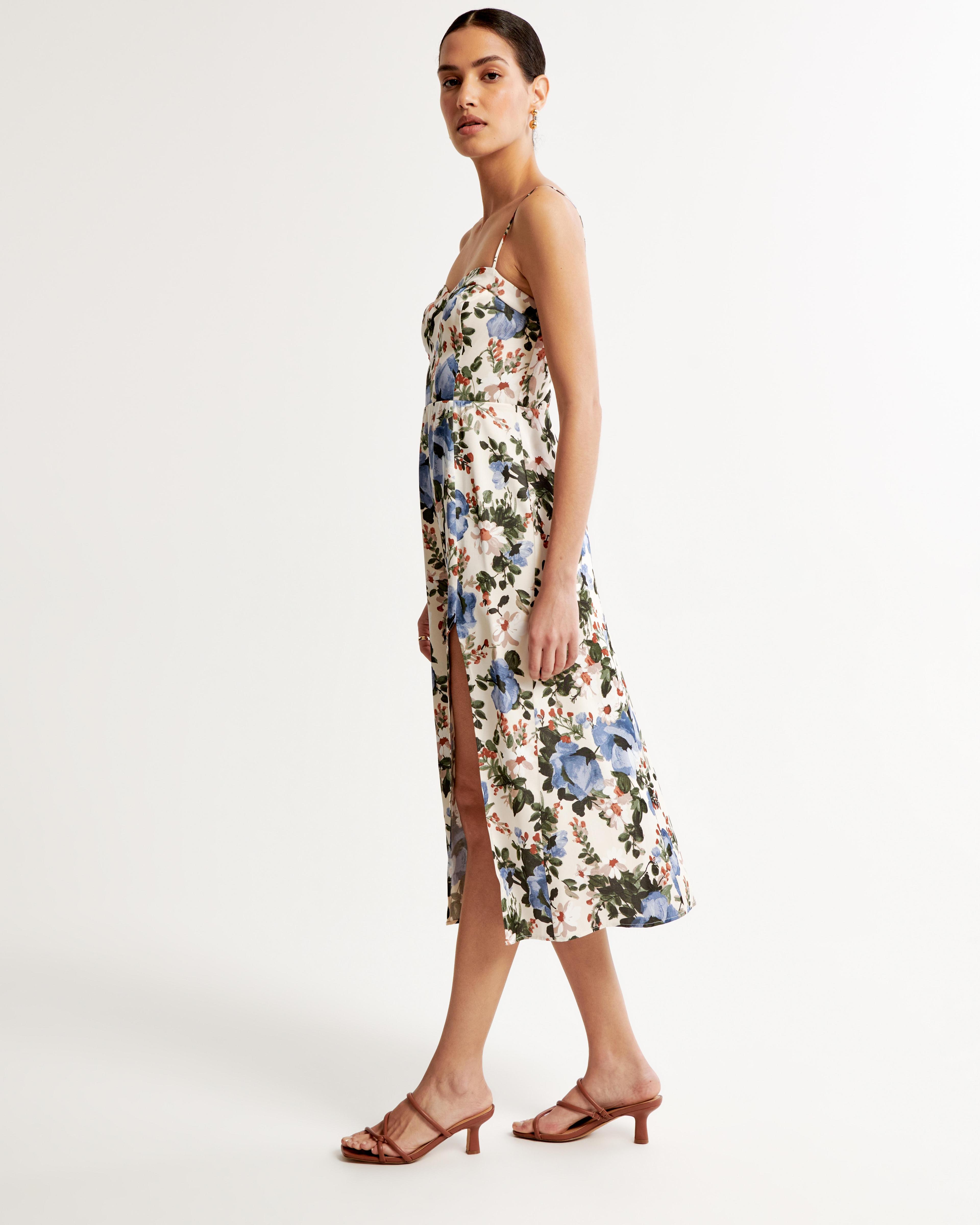 The A&F Camille Midi Dress Product Image