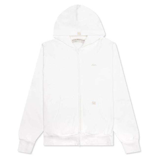 Zip-Up Hoodie - Selenite Male Product Image