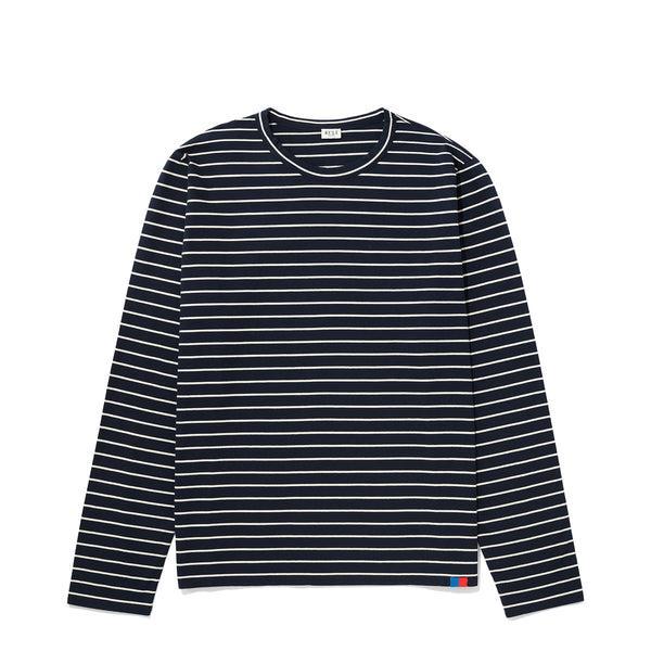 The Rufus - Navy/Cream Pinstripe Product Image