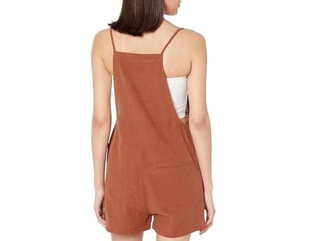 L*Space Indy Romper (Coffee) Women's Jumpsuit & Rompers One Piece Product Image