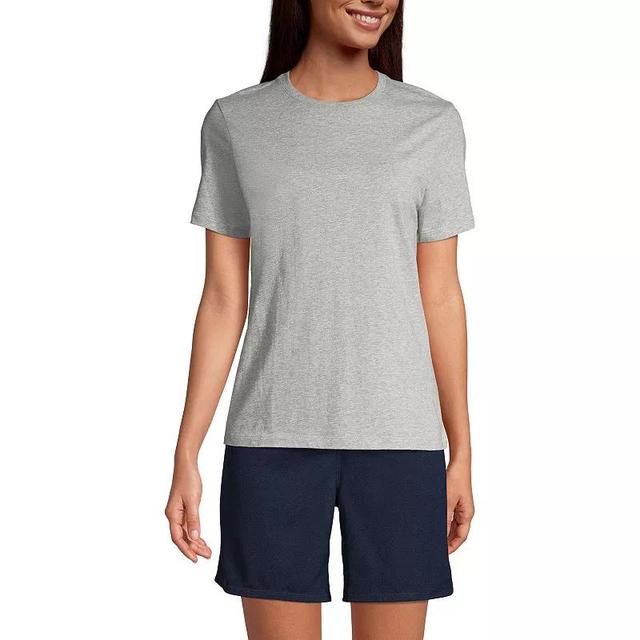 Womens Tall Lands End School Uniform Short Sleeve Essential T-shirt Product Image