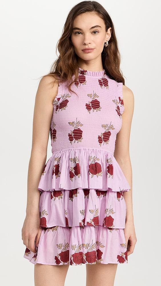 Alix of Bohemia Cabana Ruby Rosette Short Dress | Shopbop Product Image