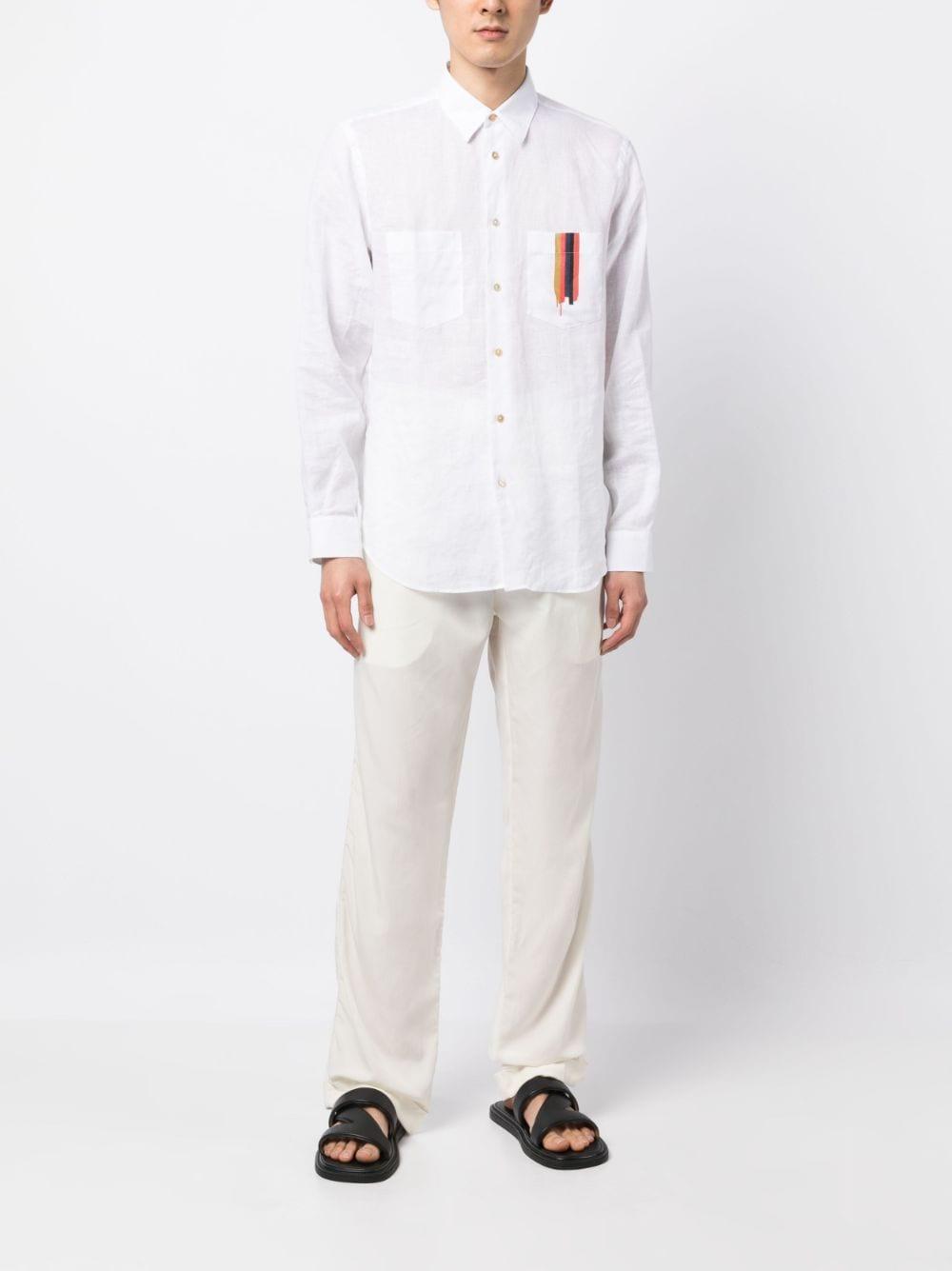 TOM FORD Straight-leg Lyocell Trousers In White Product Image