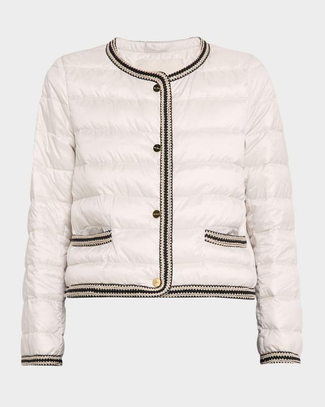 Kate Single-Breasted Quilted Jacket Product Image