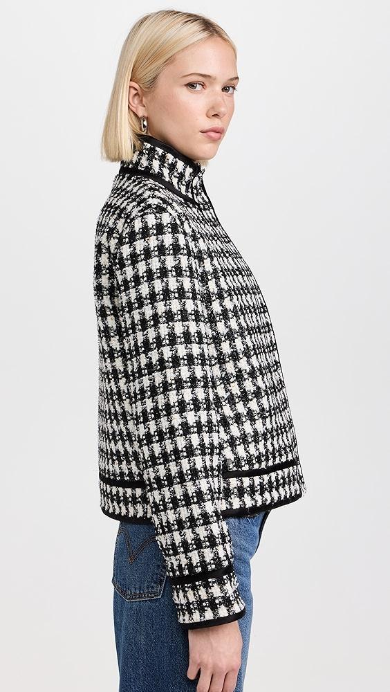 alice + olivia Corwin Boat Collar Jacket | Shopbop Product Image