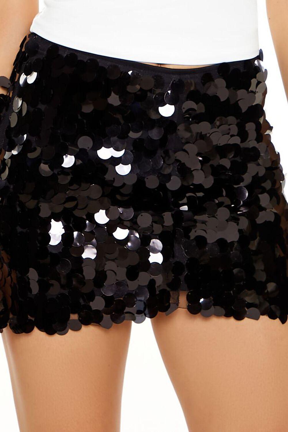 Sequin A-line Mini Skirt | Forever 21 Product Image