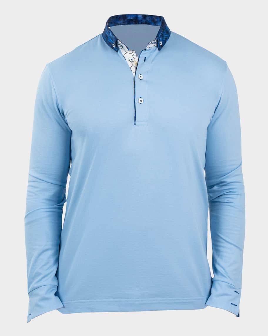 Mens Newton Solid Polo Shirt Product Image