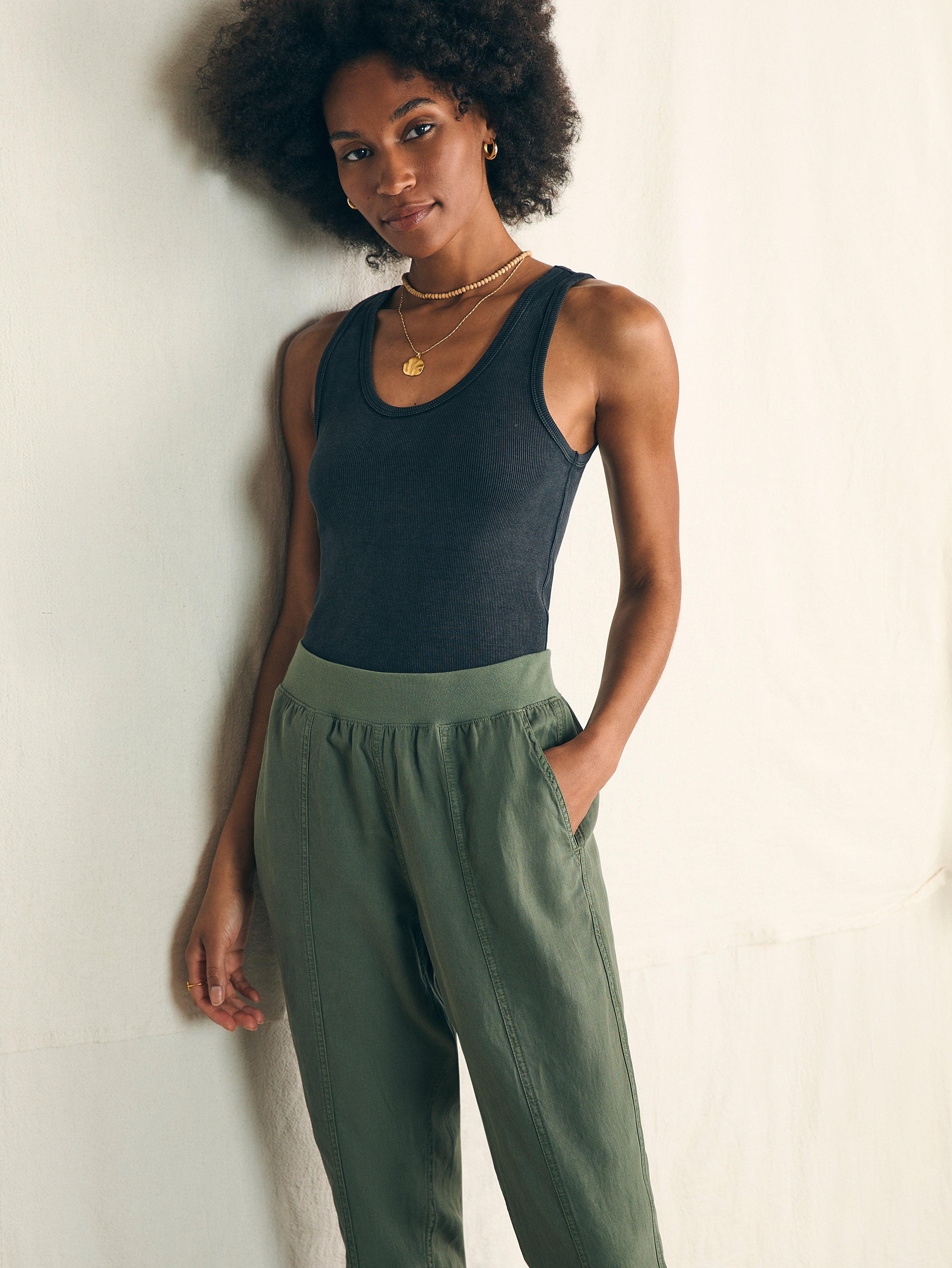 Arlie Pant - Thyme Female Product Image