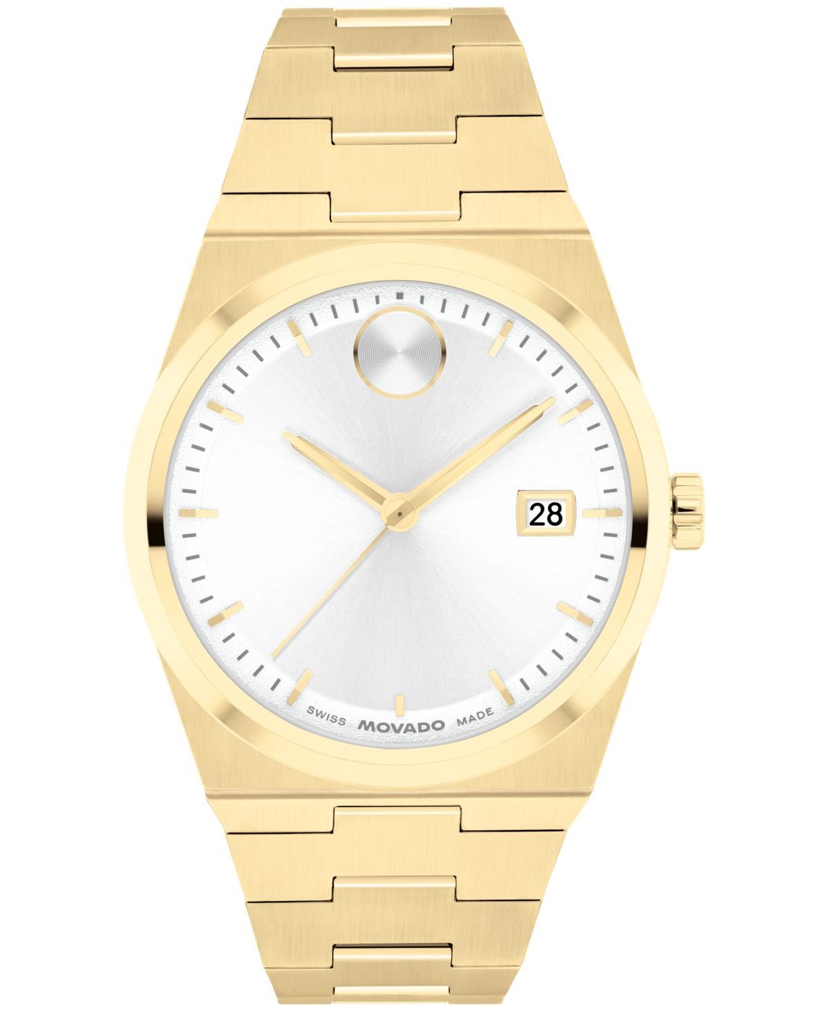 Movado Bold Womens Quest Quartz Analog Gold Tone Stainless Steel Bracelet Watch Product Image