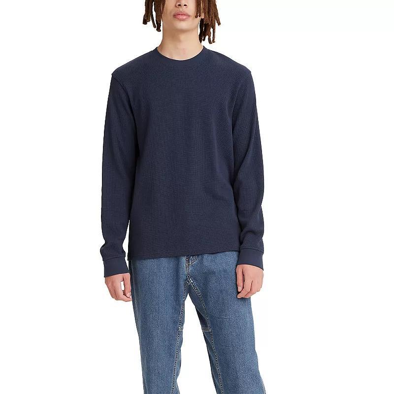 Levis Mens Waffle Knit Thermal Long Sleeve T-Shirt Product Image