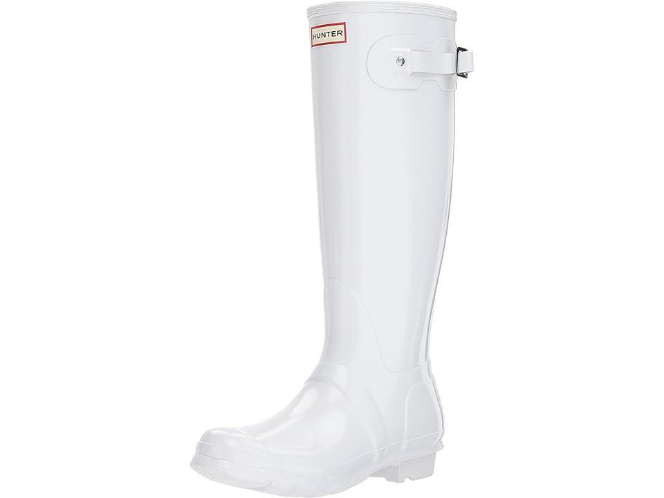 Hunter Original Tall Gloss Rain Boots Women's Shoes Product Image