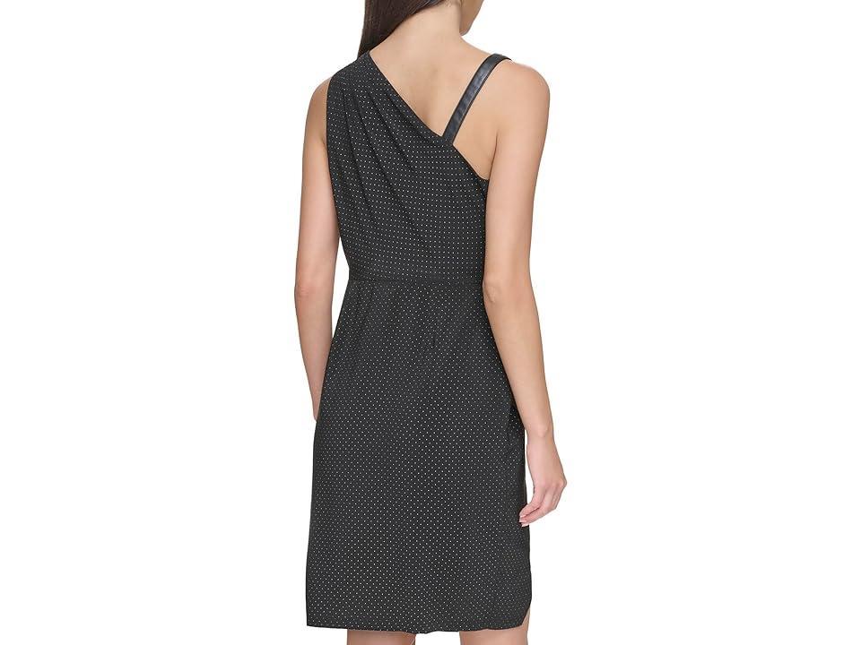 DKNY Studded Asymmetric Minidress Product Image