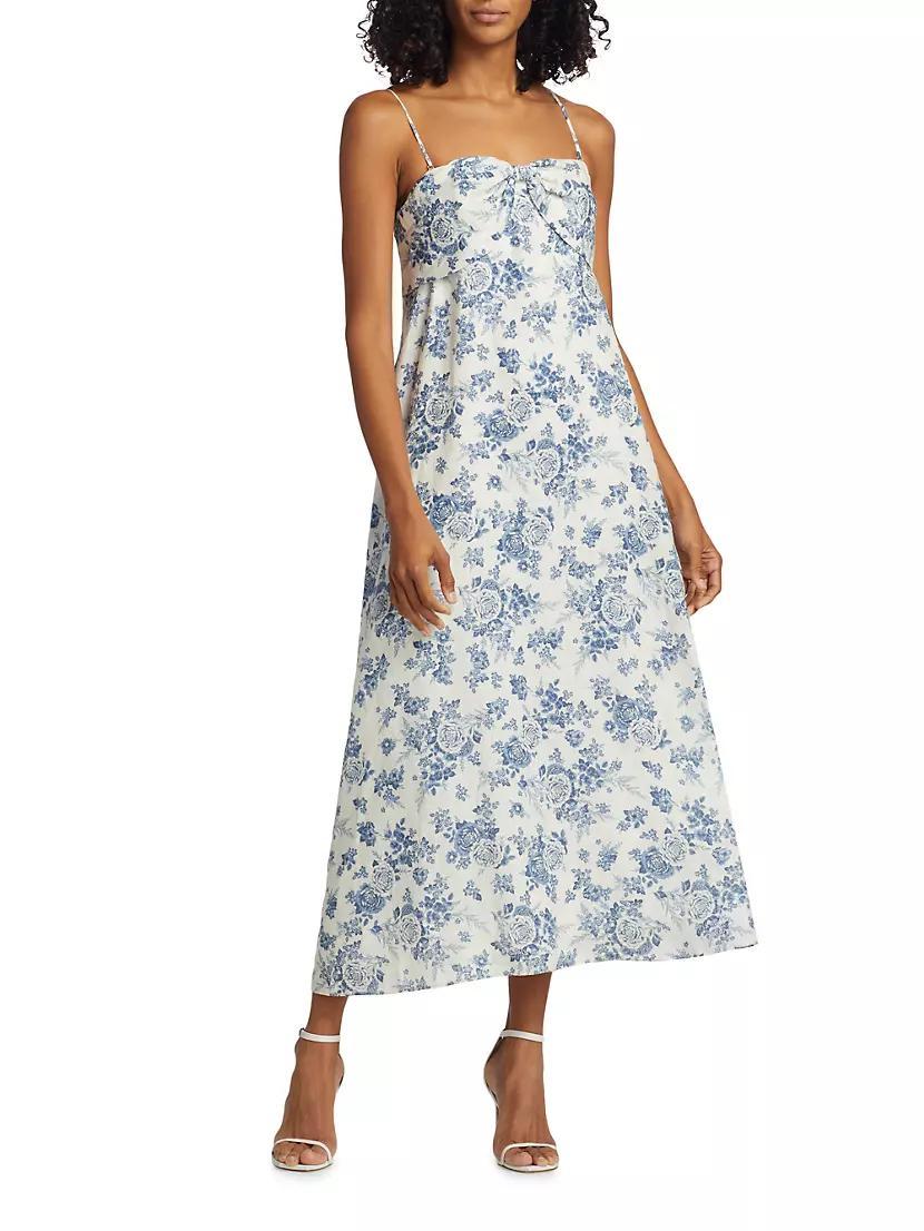 Tilney Floral Linen Maxi Dress Product Image