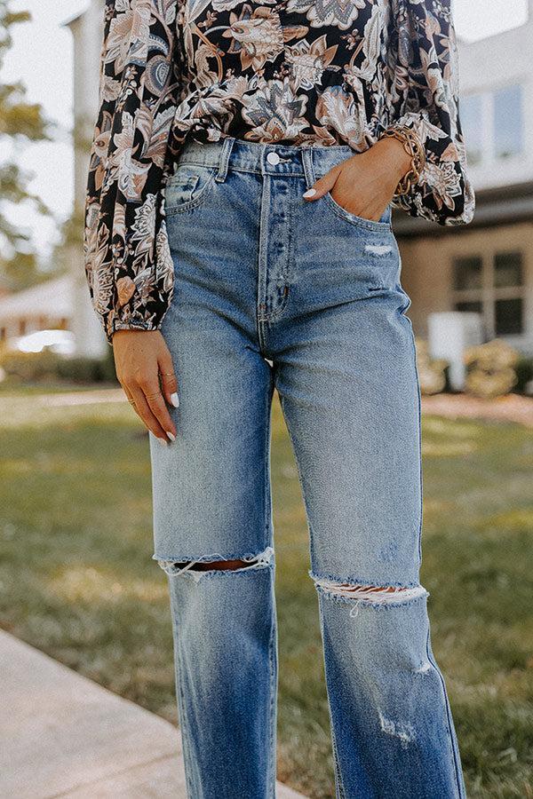 The Bounty High Waist Distressed Jean Product Image