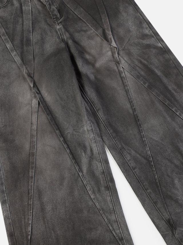 Aelfric Eden Washed Deconstructive Jeans Product Image