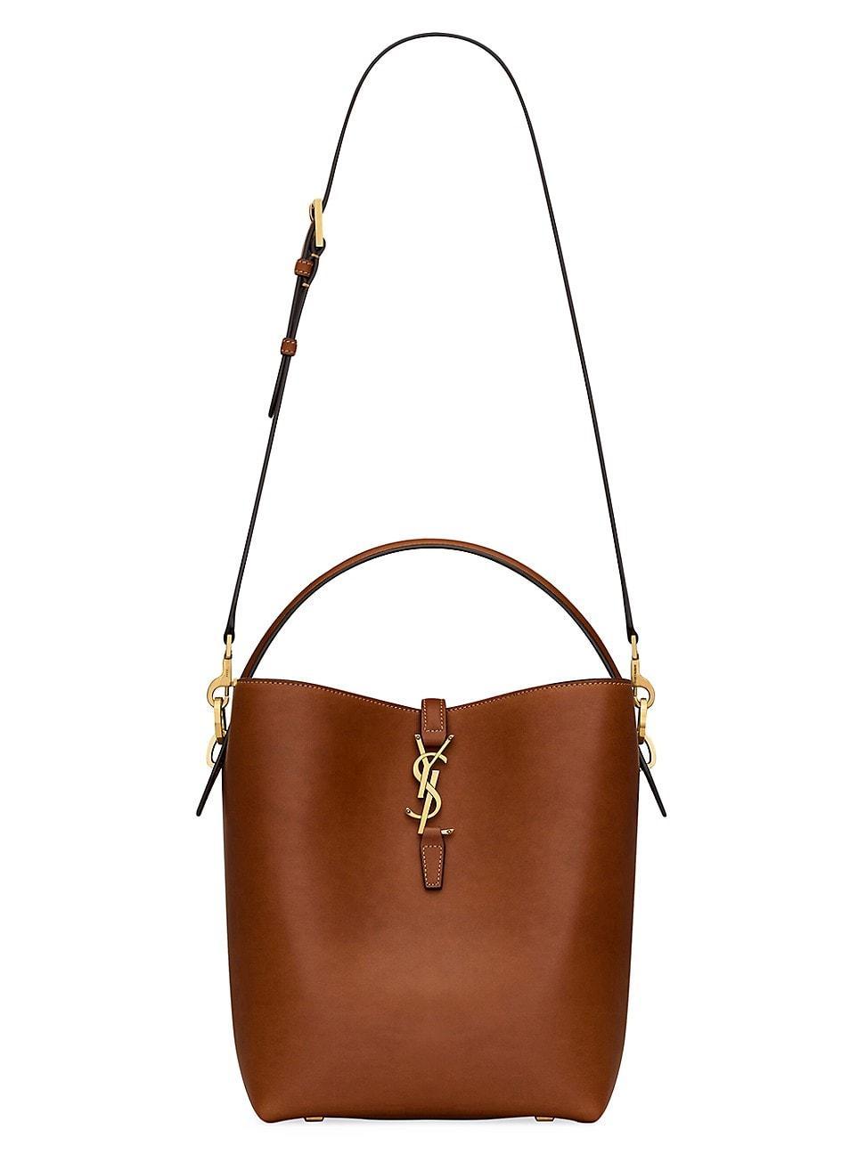 Womens Le 37 Bucket Bag In Vegetable-Tanned Leather Product Image