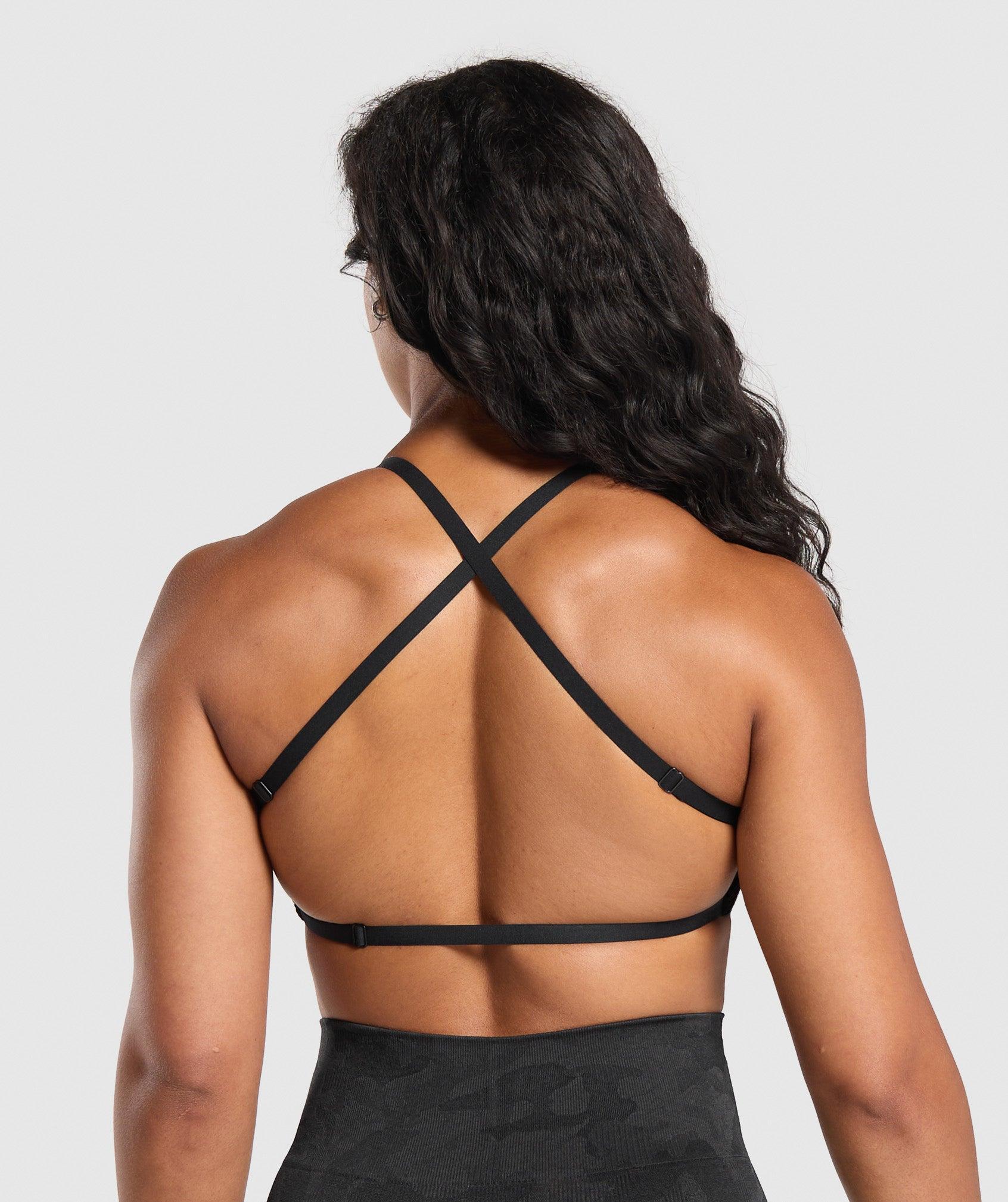 Adapt Camo Cross Back Sports Bra Product Image