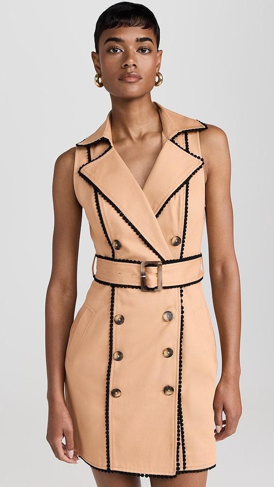 L'AGENCE Hale Trench Mini Dress | Shopbop Product Image