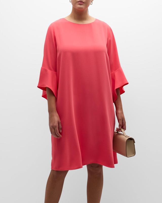 Womens Sunset Skies Julia Crepe Dress Product Image