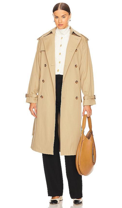 Polo Ralph Lauren Trench Coat in Tan. Product Image