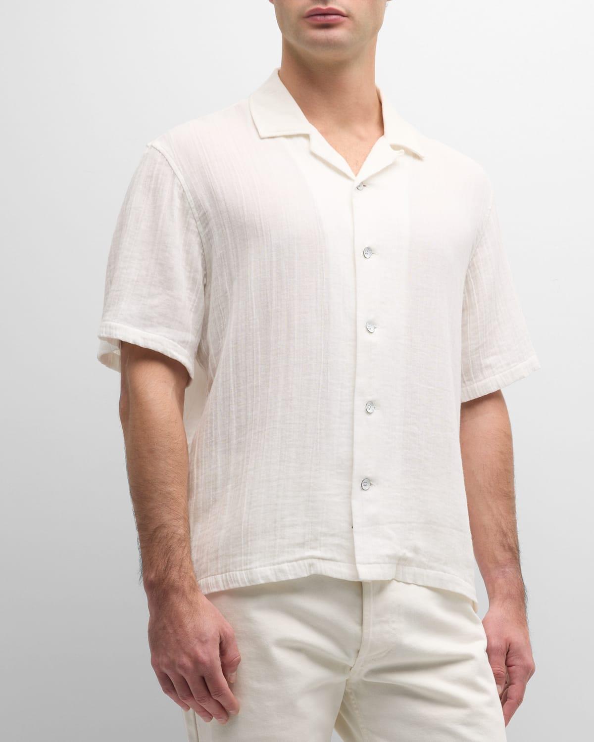 Mens Avery Cotton Gauze Short-Sleeve Shirt Product Image