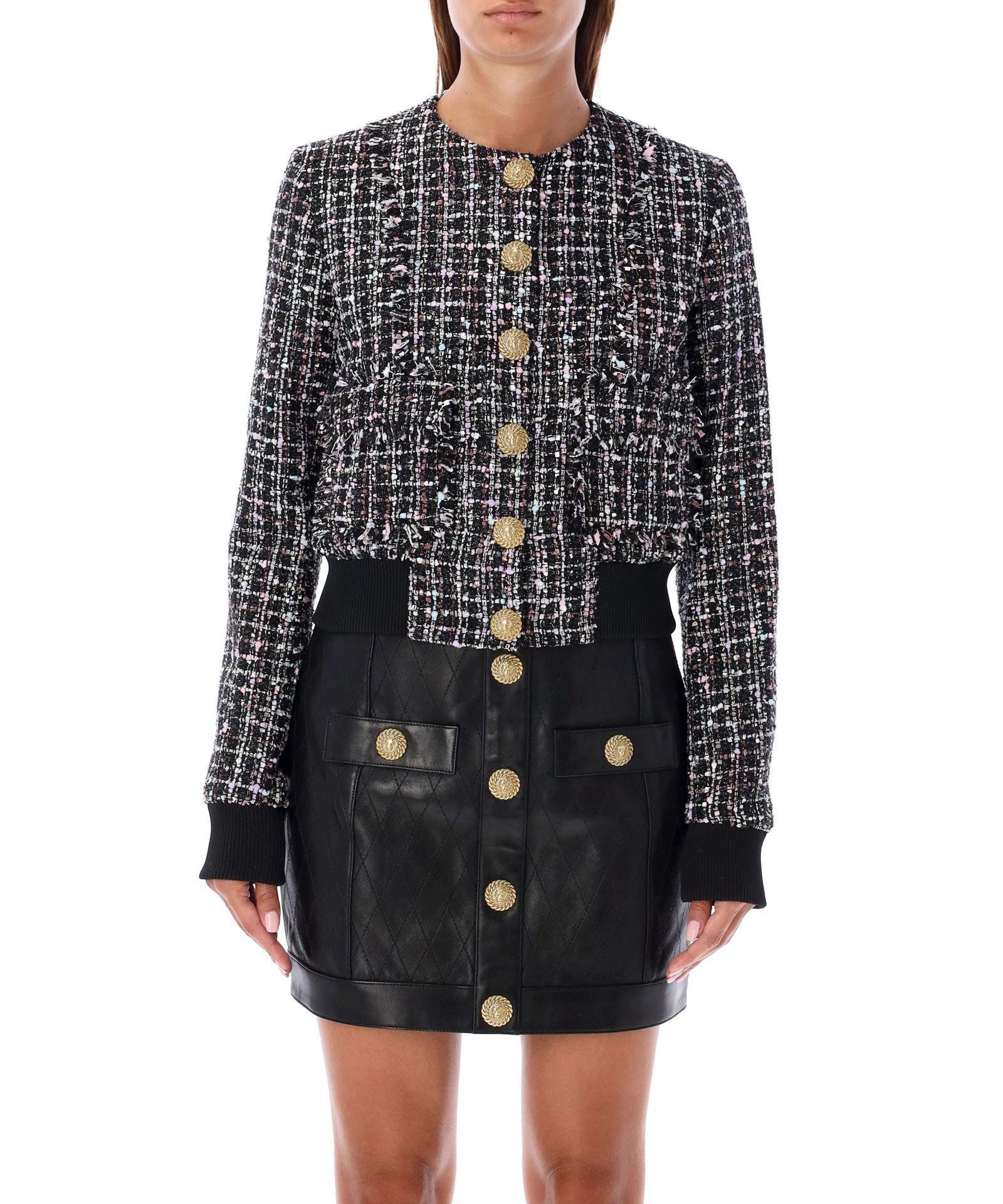 BALMAIN Coat  Woman Color Multicolor Product Image