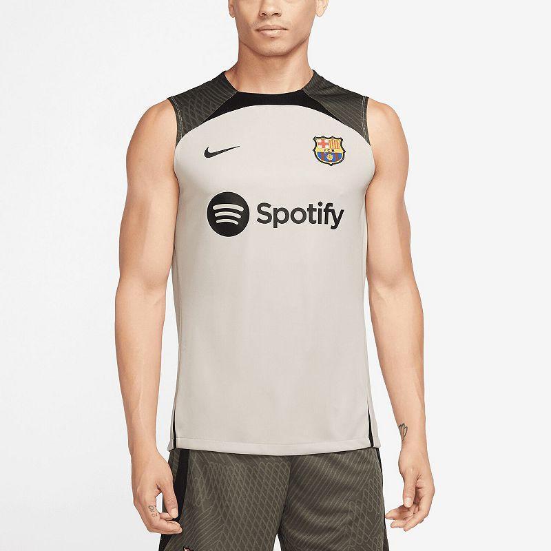 Mens Nike Tan Barcelona Strike Tank Top Multicolor Product Image