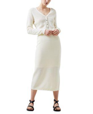 Women's Nesta Cotton Pull-On Midi Skirt Product Image