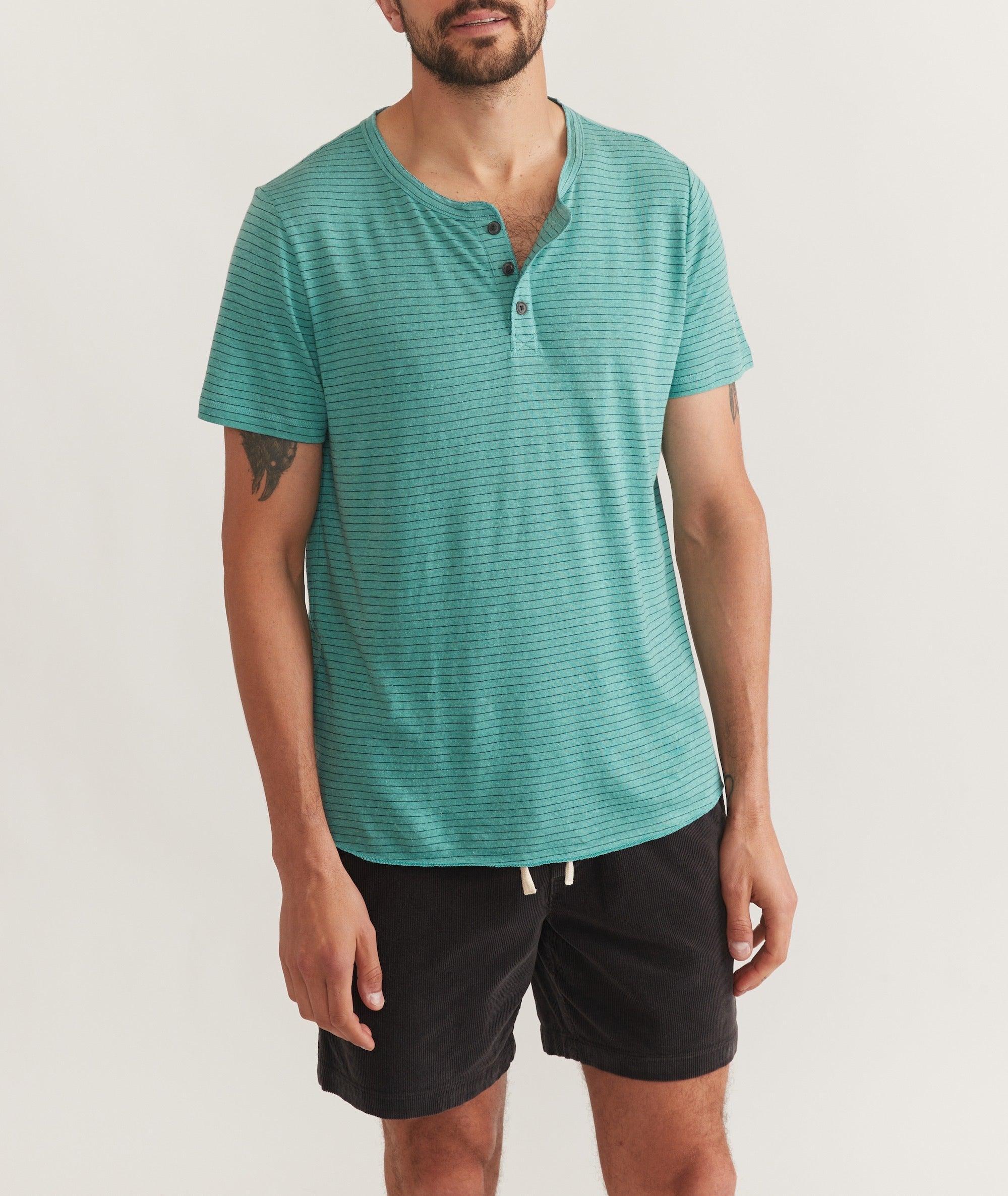 Relaxed Hemp Cotton Henley Product Image