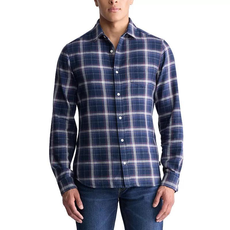 Mens Buffalo Jeans Flannel Black Plaid Product Image