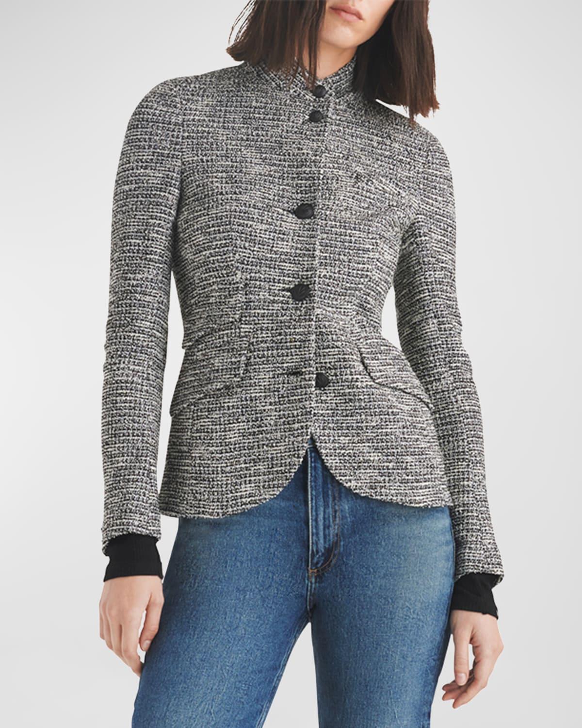 rag & bone Slade Tweed Slim Fit Blazer Product Image