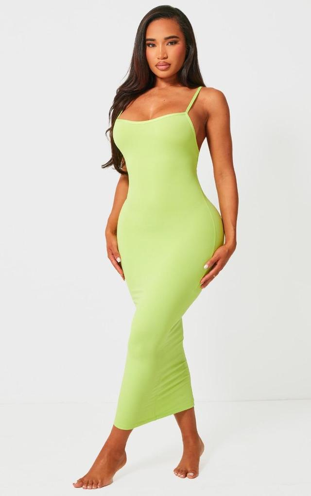 Shape Lime Soft Sculpted Midi Dress Product Image