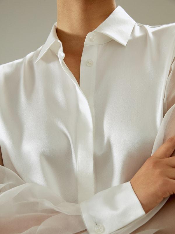 Ethereal Silk Shirt Product Image