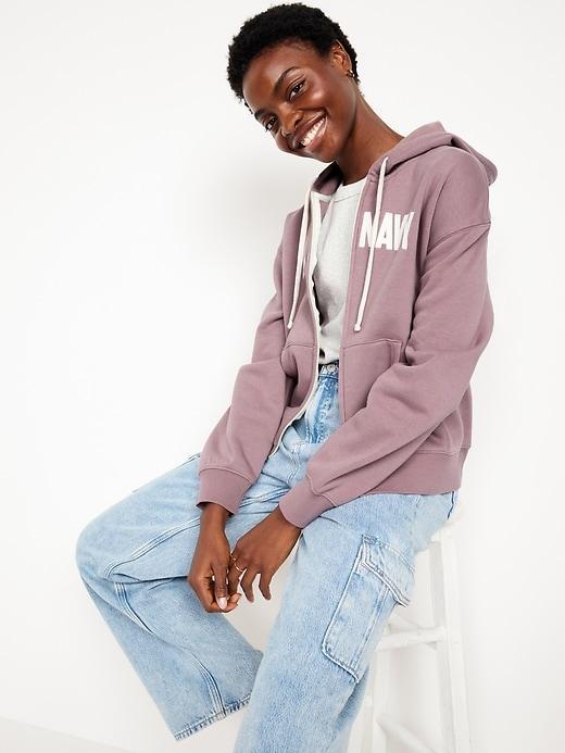 Logo Zip Hoodie Product Image