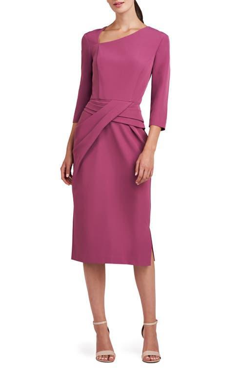 Womens Alexa Pleated Midi-Dress Product Image