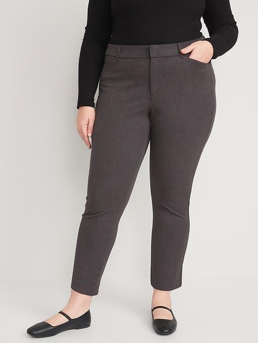 High-Waisted Pixie Skinny Ankle Pants Product Image