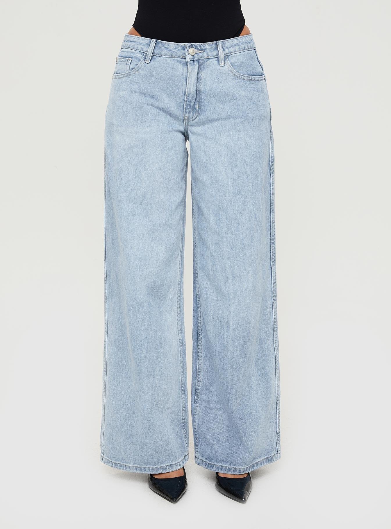 Ramos Low Rise Denim Jeans Light Wash Tall Product Image