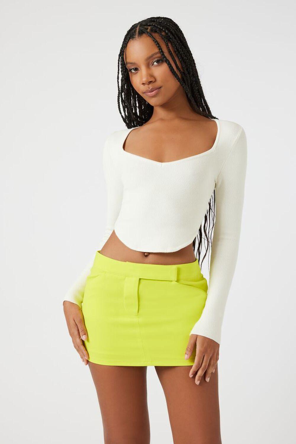 Sweater-Knit Crop Top | Forever 21 Product Image