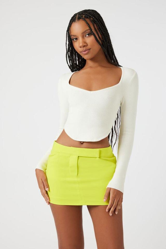 Sweater-Knit Crop Top | Forever 21 Product Image