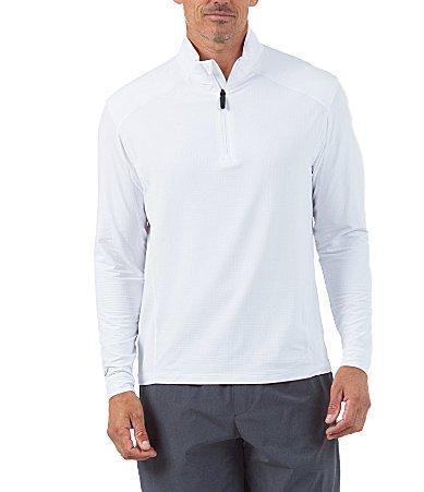 IBKUL Long-Sleeve UPF Mockneck Pullover Product Image