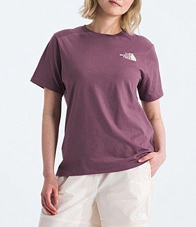 The North Face Womens Brand Proud Floral Graphic Crew Neck Short Sleeve Tee Product Image