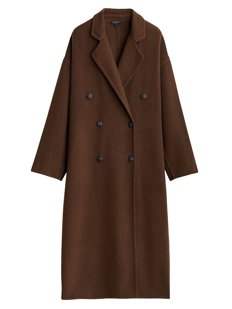 Womens Thea Wool-Blend Splittable Coat product image