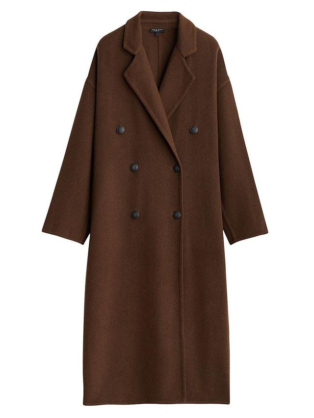 Womens Thea Wool-Blend Splittable Coat Product Image