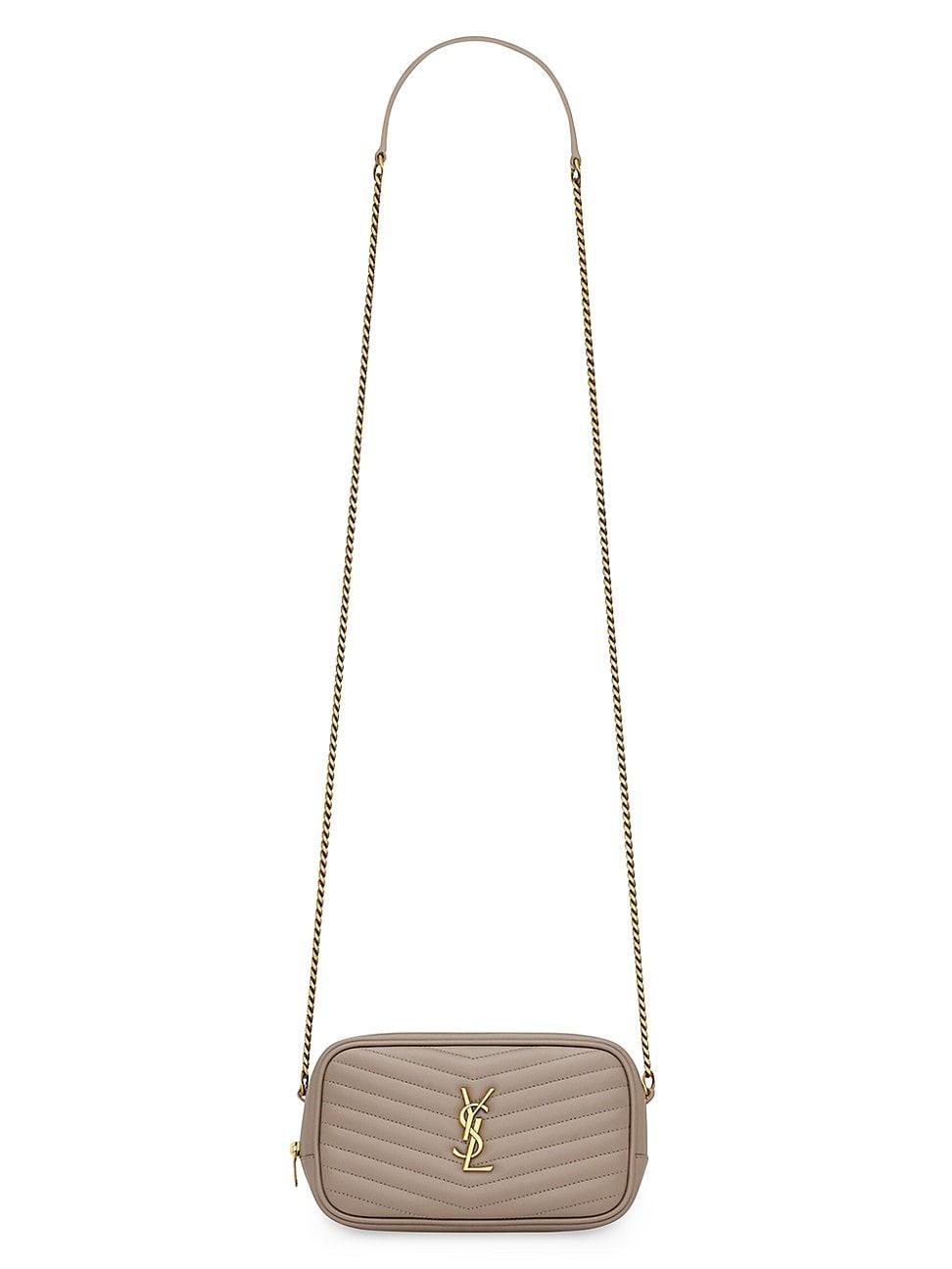 Womens Mini Lou Bag In Quilted Leather Product Image