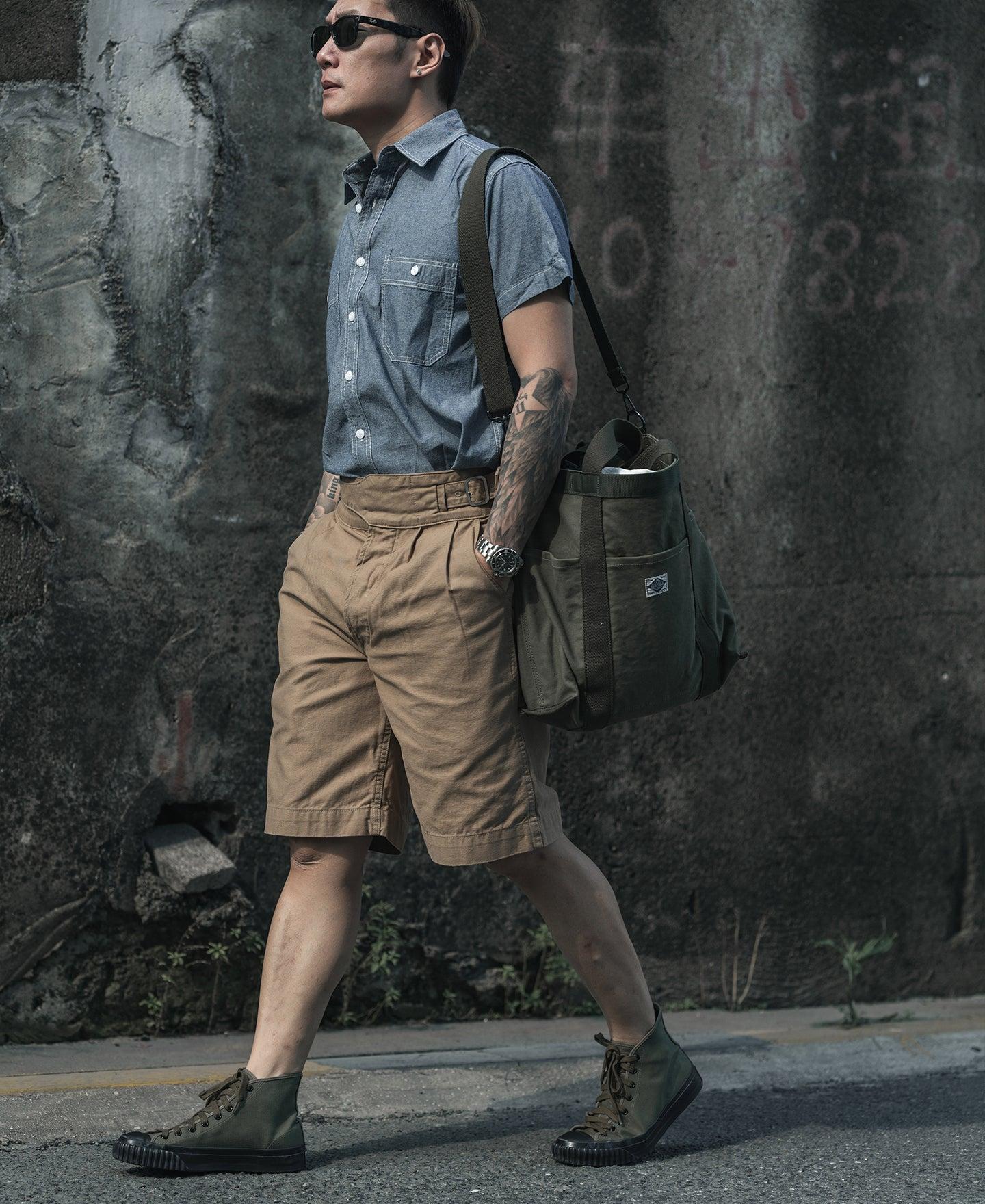 Chambray Short Sleeve Work Shirt Product Image